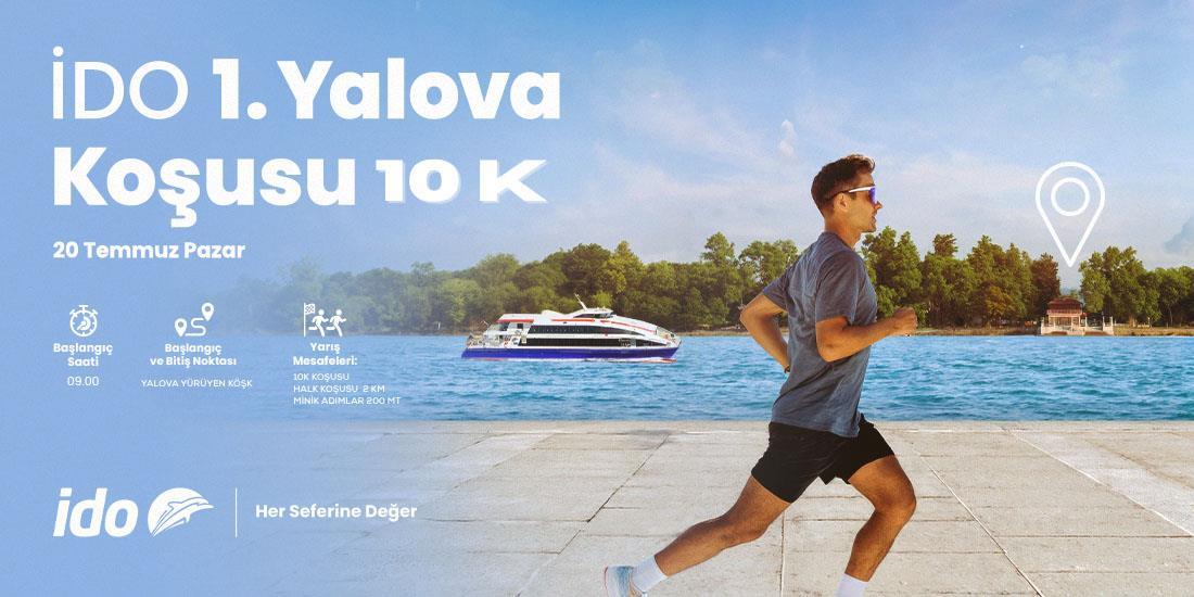 1. İDO YALOVA YÜRÜYEN KÖŞK KOŞUSU
